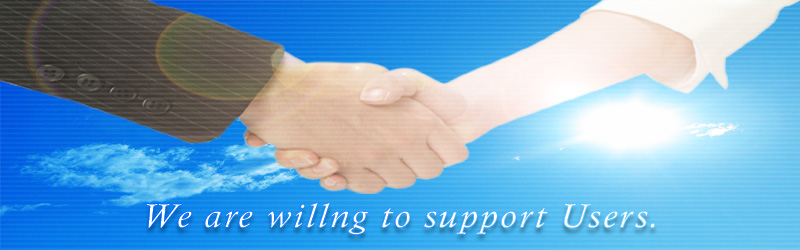 We are willing to support Users.